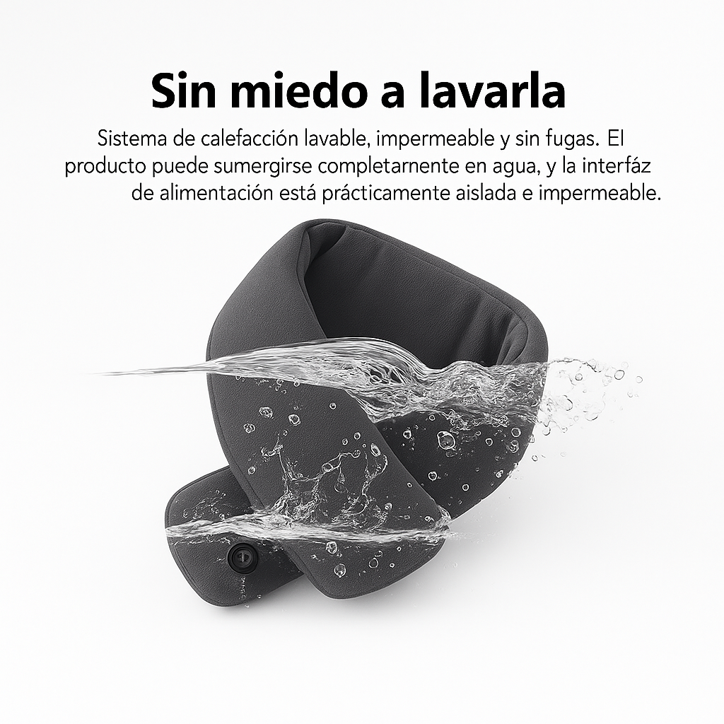 Bufanda Masajeadora con Calor USB