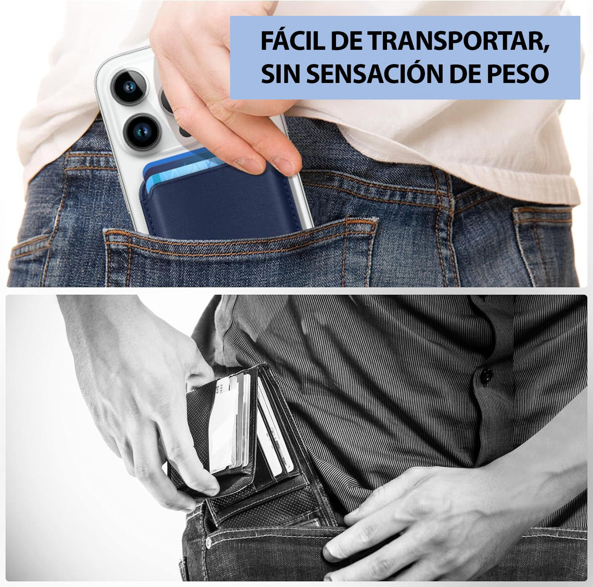 Billetera Magnética RFID Para Celulares