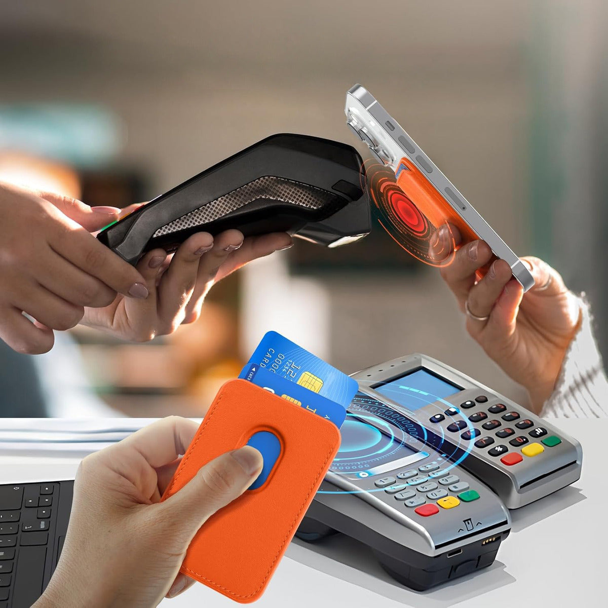 Billetera Magnética RFID Para Celulares